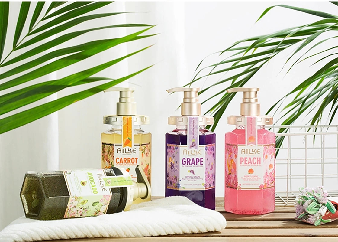 Shower gel body wash care lotion bath foam Whitening fragrant Moisturizing