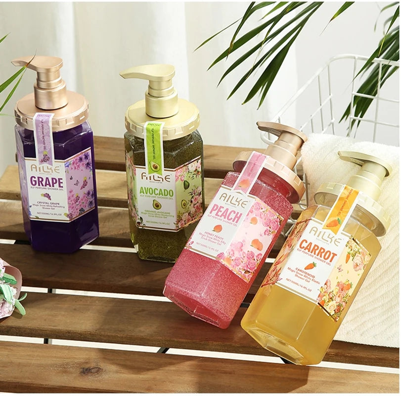 Shower gel body wash care lotion bath foam Whitening fragrant Moisturizing