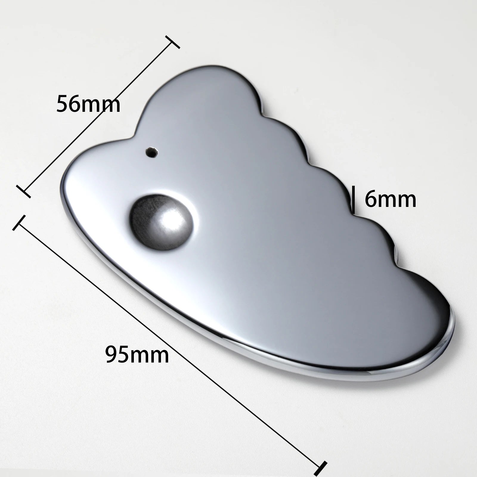 Terahertz Gua Sha Masaj Aleti – Yüz, Boyun ve Vücut için Doğal Yeşim Kazıyıcı