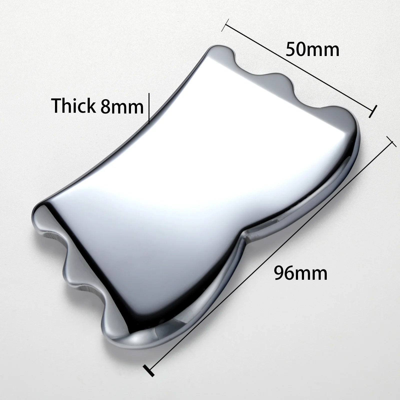 Terahertz Gua Sha Masaj Aleti – Yüz, Boyun ve Vücut için Doğal Yeşim Kazıyıcı