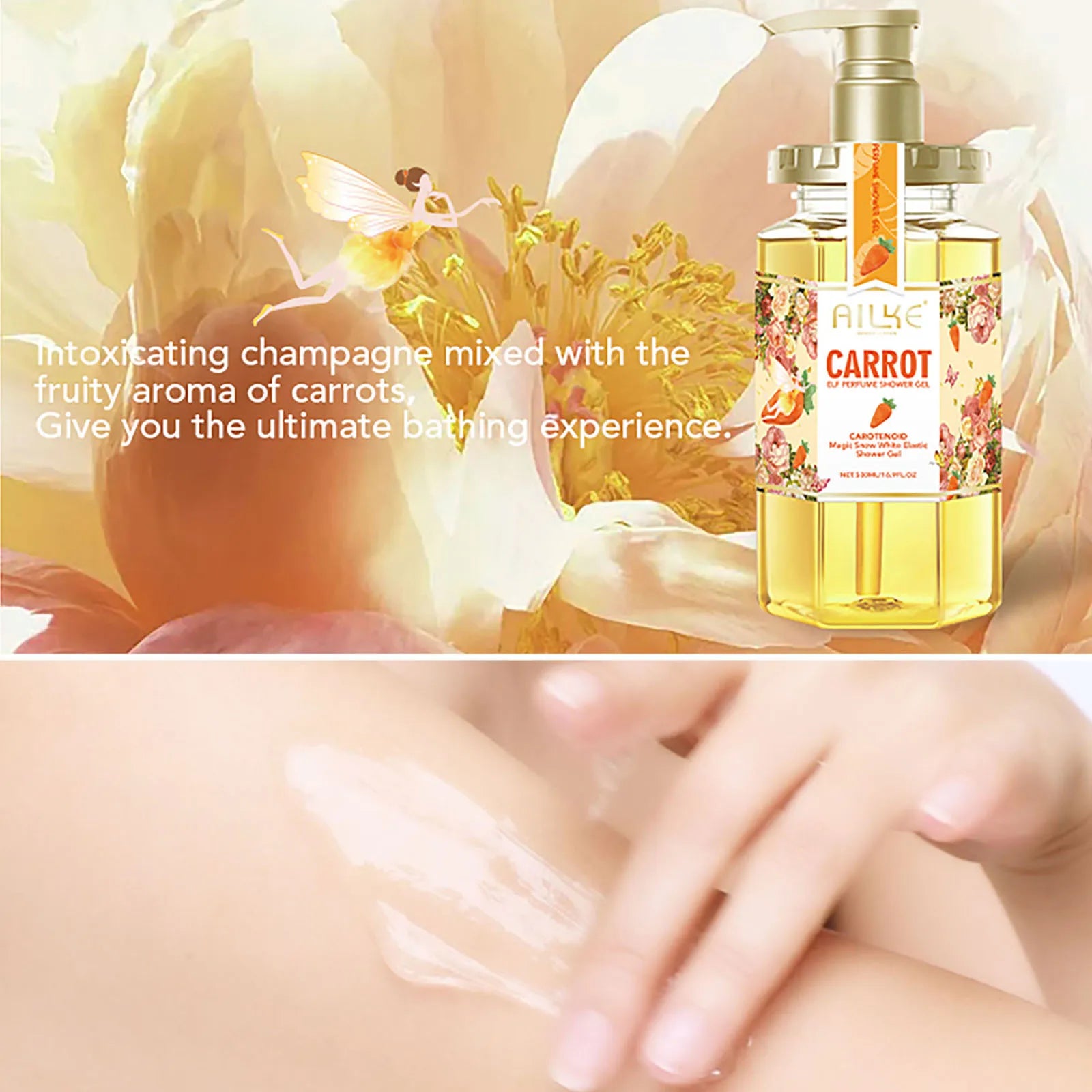 Shower gel body wash care lotion bath foam Whitening fragrant Moisturizing