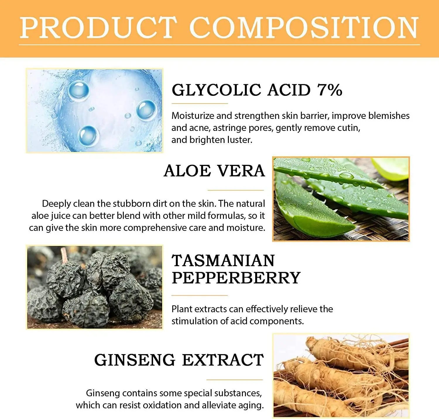100ml Glycolic Acid 7% Toning Solution | Removes Acne | Moisturizes Skin | Rejuvenating Lotion