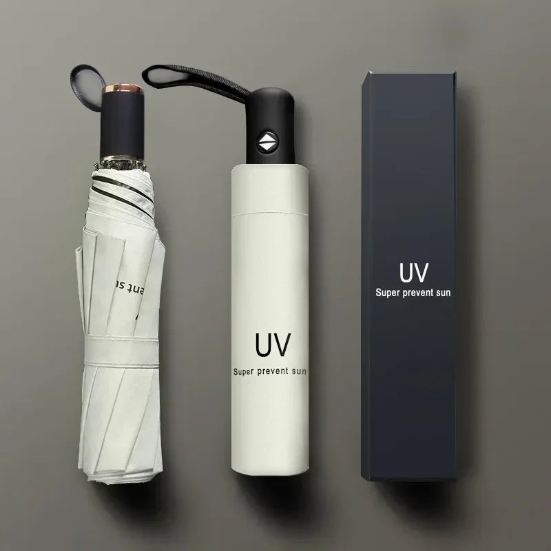 Her Hava Koşuluna Uygun Mini Katlanabilir UV Korumalı Şemsiye – Kompakt, Rüzgar Geçirmez ve Herkes İçin Şık