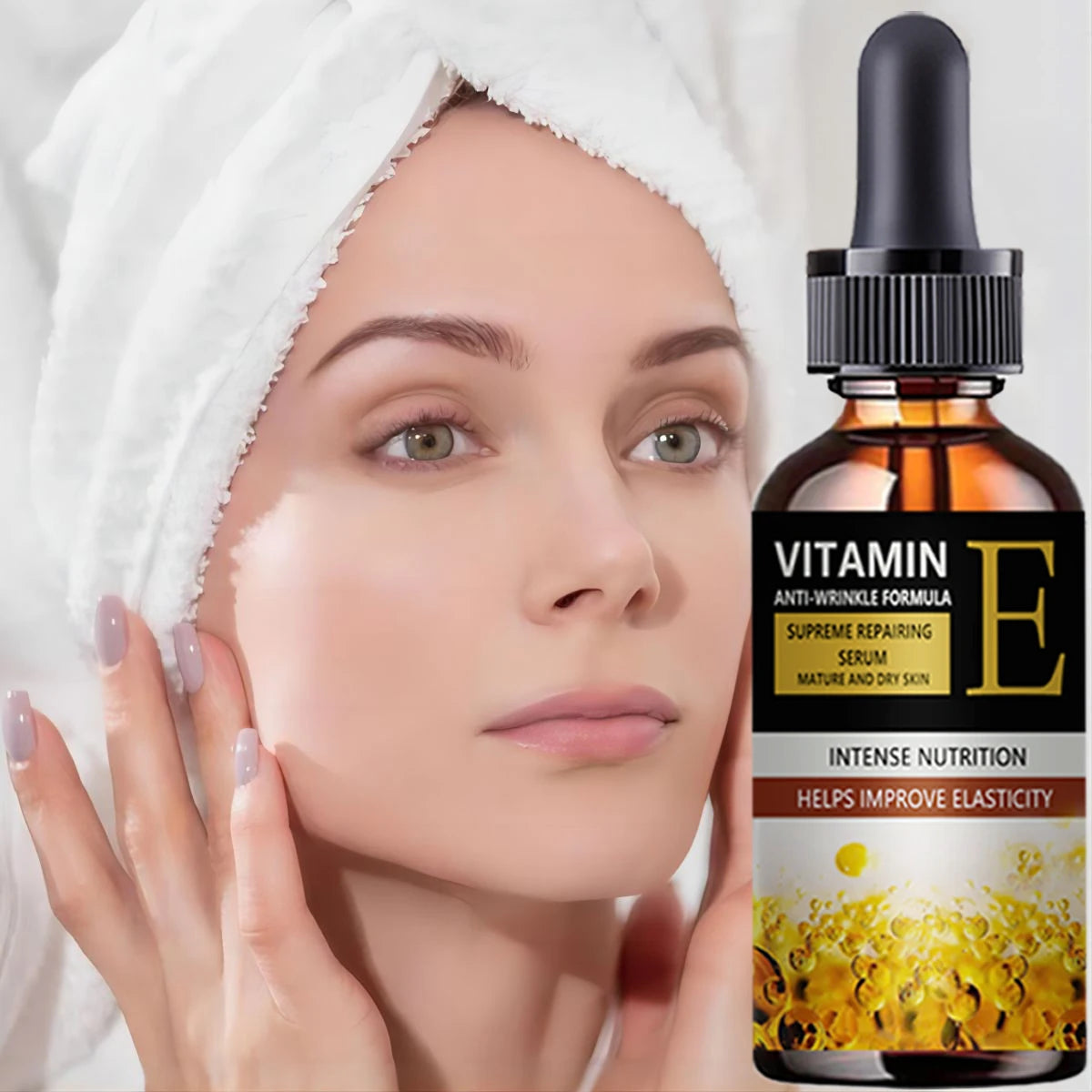 E vitamini yaşlanma karşıtı ve cilt aydınlatıcı