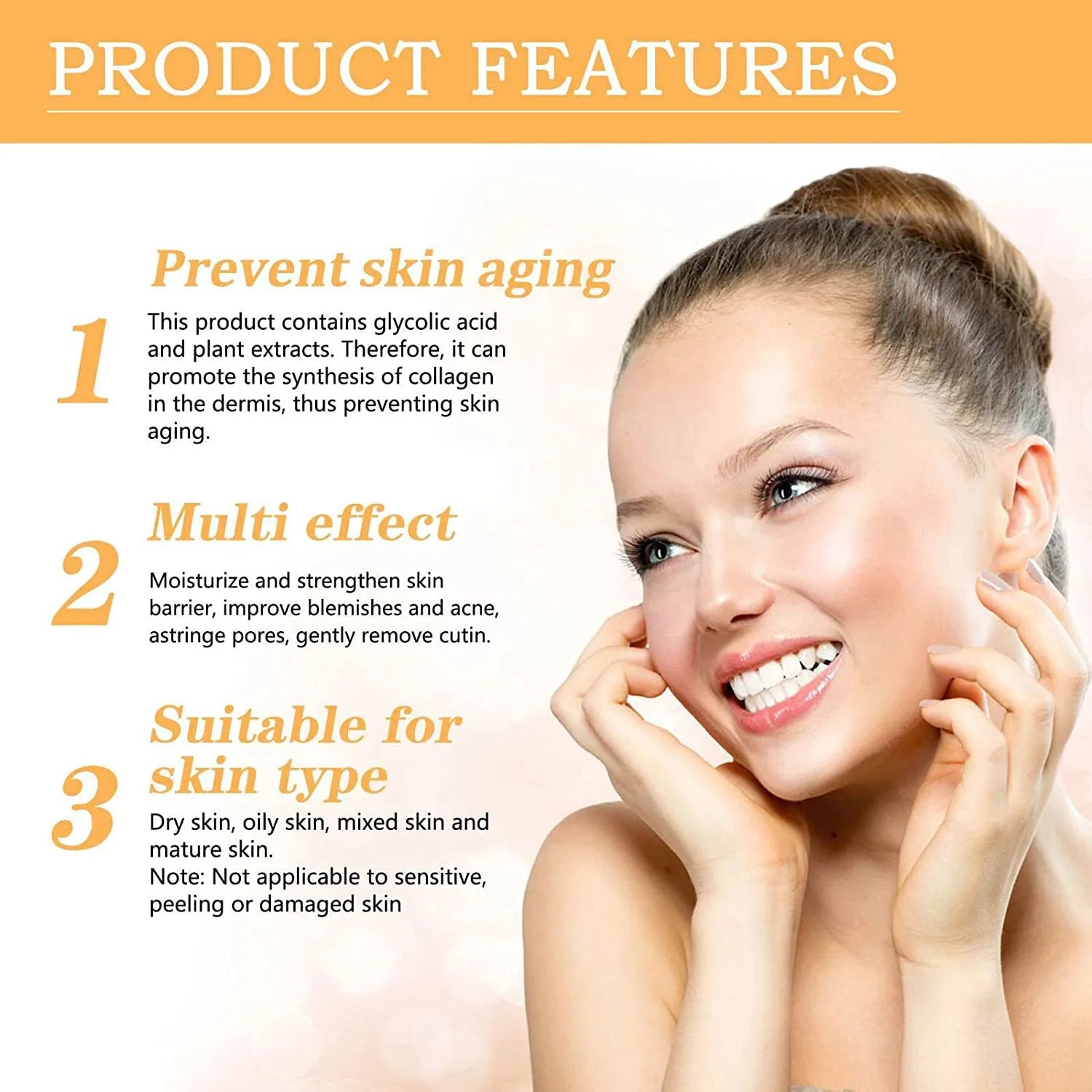 100ml Glycolic Acid 7% Toning Solution | Removes Acne | Moisturizes Skin | Rejuvenating Lotion