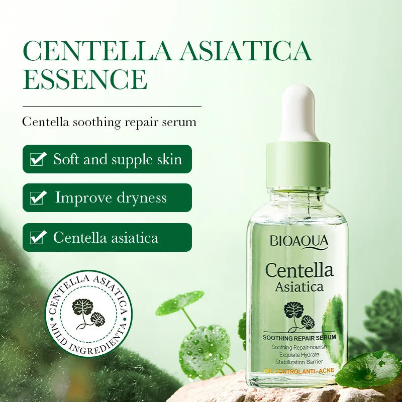 3 adet BIOAQUA Centella Yüz Serumu Cilt Bakımı Yüz Özü
