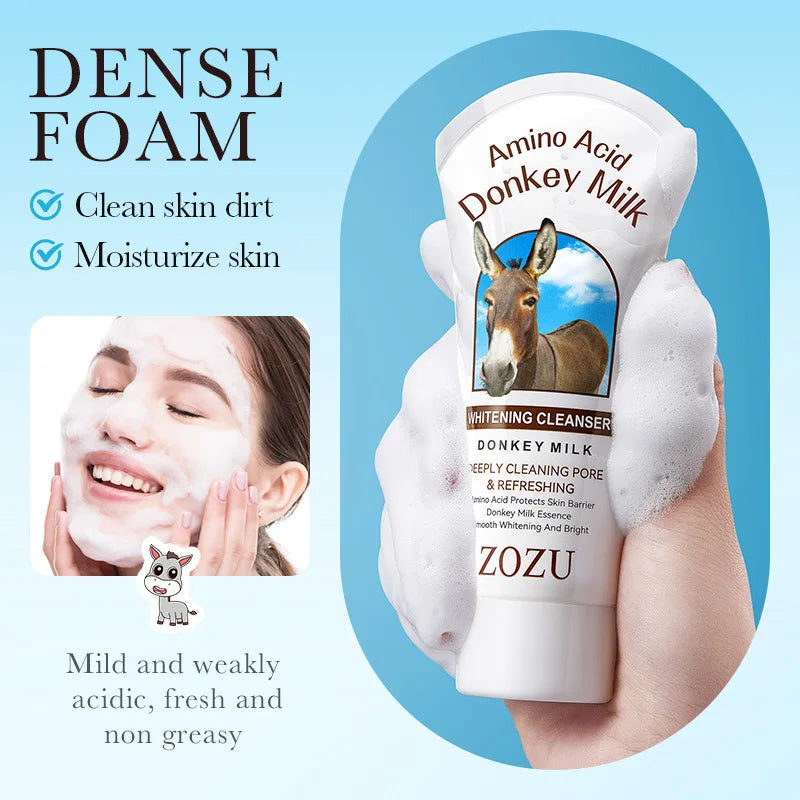 Amino Acid Face Cleanser Moisturizing Gently Cleansing Acne Oil Control