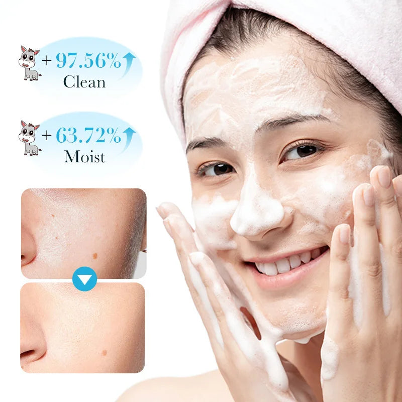 Amino Acid Face Cleanser Moisturizing Gently Cleansing Acne Oil Control