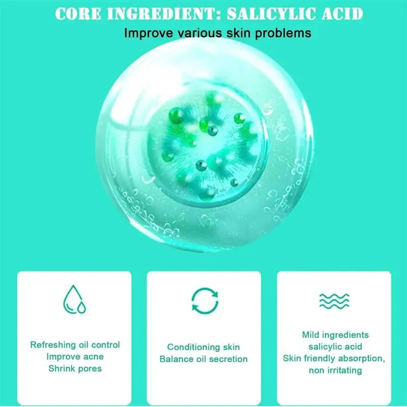 Salicylic Acid Pore Shrinking Cream | Quick Blackhead Removal | Smooths Skin, Tightens Face | Eliminates Large Pores | Korean Skincare Product