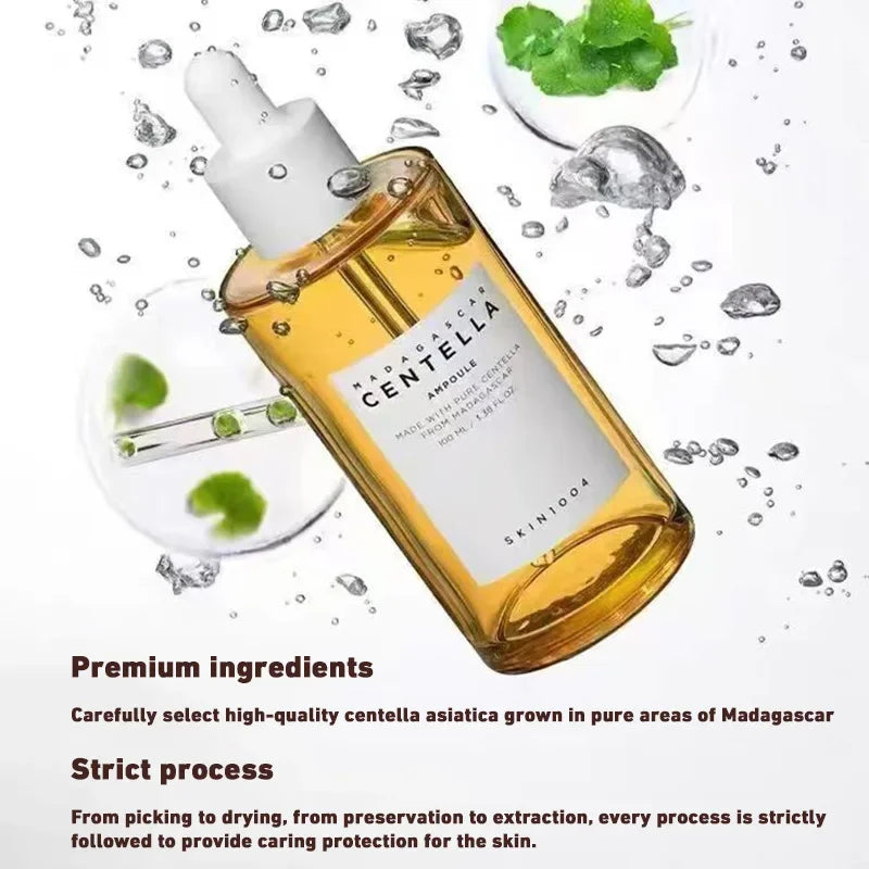 100ml Centella Asiatica Essence | Moisturizing, Calming, Brightening Facial Serum | Capsule Ampoule | Daily Solution | Skin Care Products