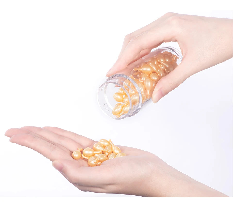 90-Piece Retinol Serum Ceramide Capsules | Night Serum | Moisturizing, Anti-Aging, Spot Removing | Face Serum | Skin Care