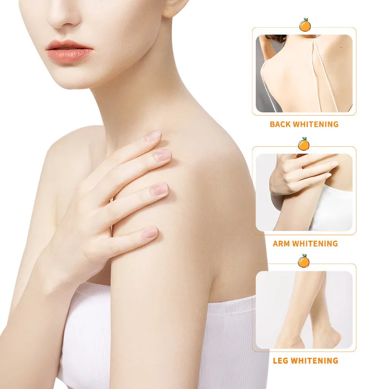 C Vitamini Vücut Losyonu – Nemlendirici ve Peeling Etkili Cilt Bakım Kremi