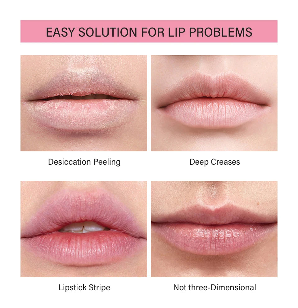 Moisturizing Peptide Lip Treatment | Lip Mask Gel | Removes Dead Skin | Lipstick Base | Lip Cream | Lip Care Mask | 10ml | 1 Piece