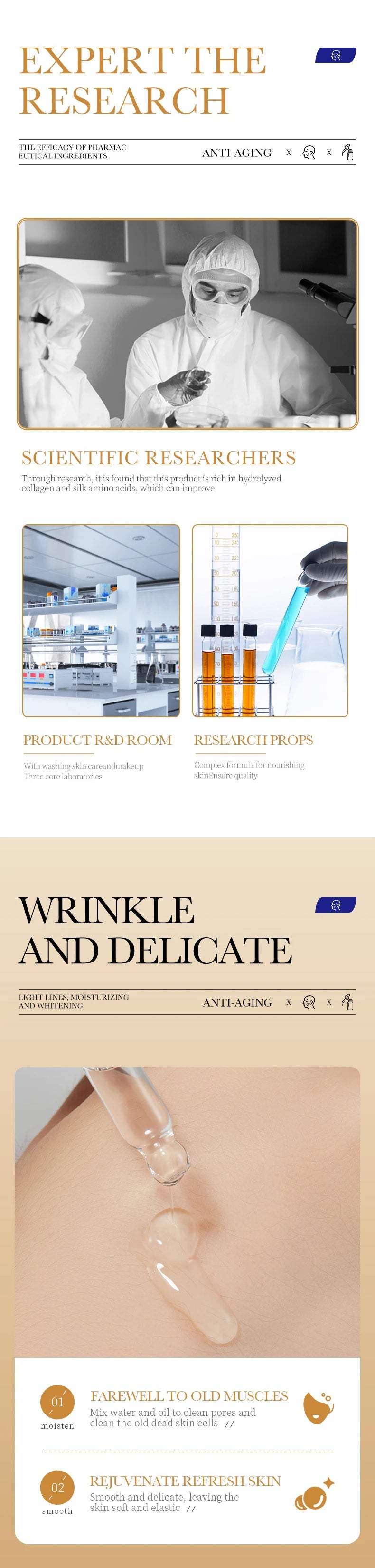 Collagen Face Serum – Firming & Moisturizing Facial Essence