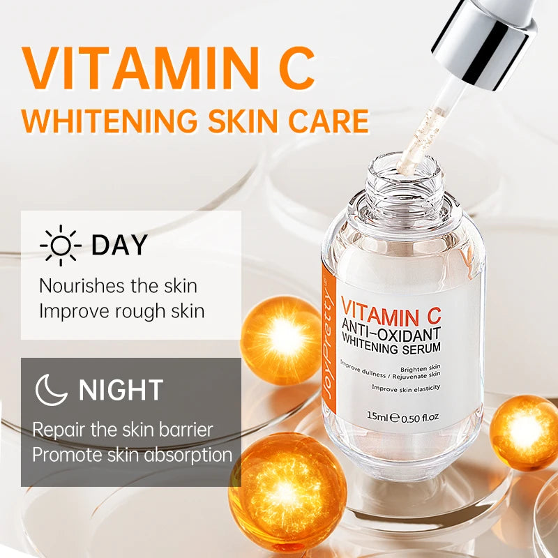 C Vitamini Yüz Kremi ve Gözenek Küçültücü Serum