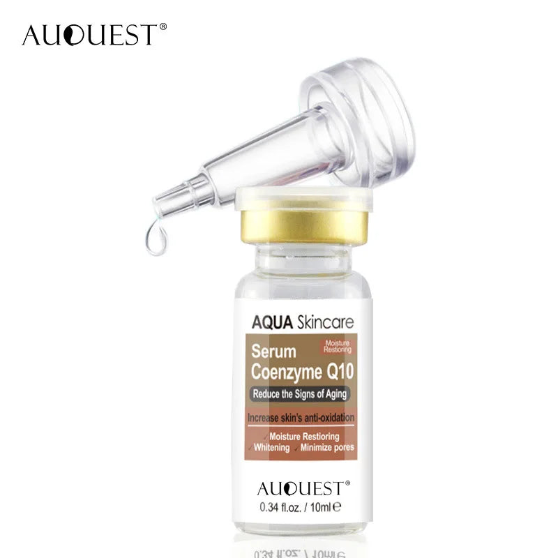 10ml Altı Peptit Serum | Sıvı Koenzim Q10 | Hyaluronik Asit | Kırışıklık Karşıtı | VC Beyazlatma | Kolajen Yüz Germe | Cilt Bakım Kremi