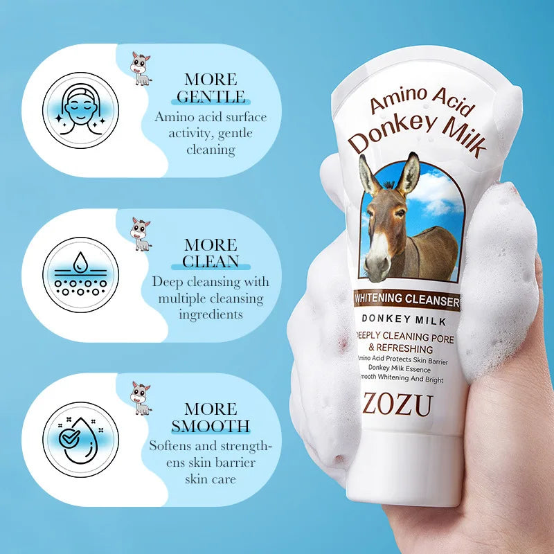 Amino Acid Face Cleanser Moisturizing Gently Cleansing Acne Oil Control