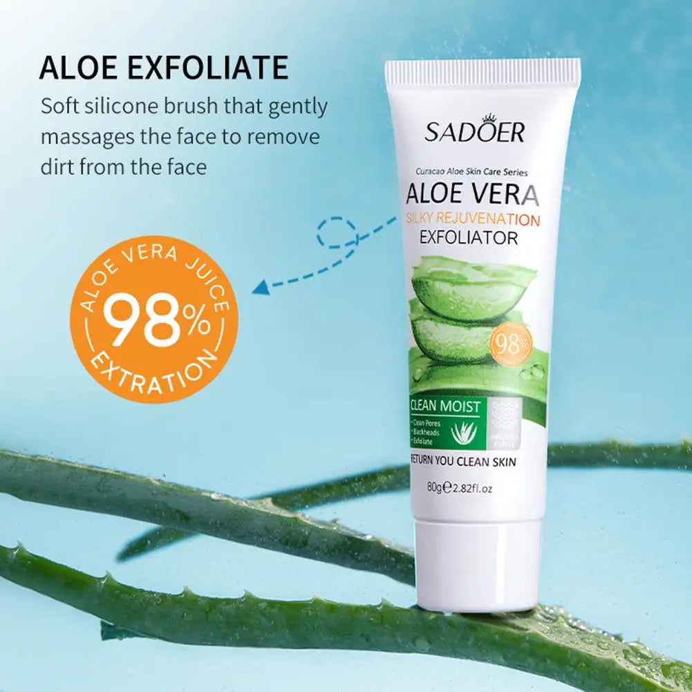 Aloe Vera Peeling Jeli – Derinlemesine Temizleme ve Gözenek Arındırıcı Peeling