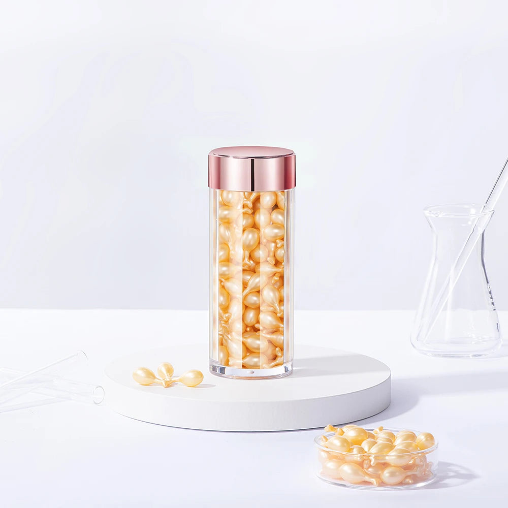 90-Piece Retinol Serum Ceramide Capsules | Night Serum | Moisturizing, Anti-Aging, Spot Removing | Face Serum | Skin Care