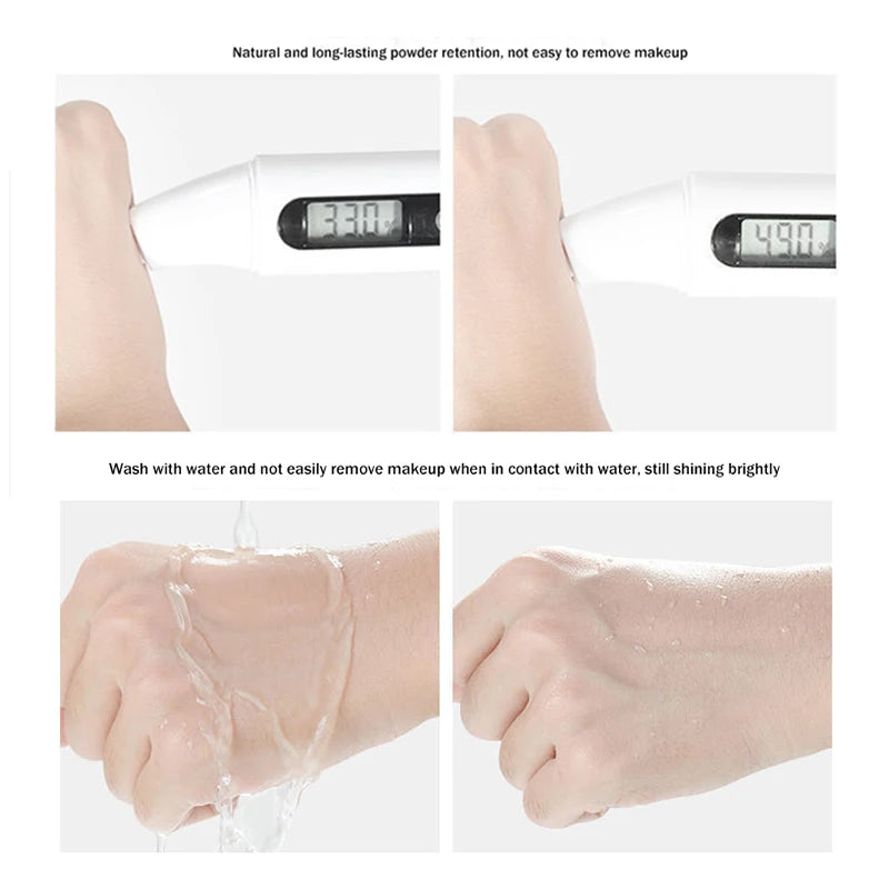 Air Cushion BB Krem Kelebek Pudra Puf Nemlendirici Fondöten