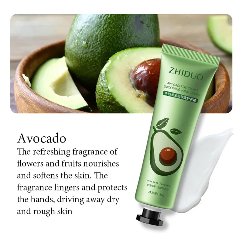 Fruit & Flower Fragrance Hand Cream – Moisturizing & Nourishing for Rough Hands (10pcs)