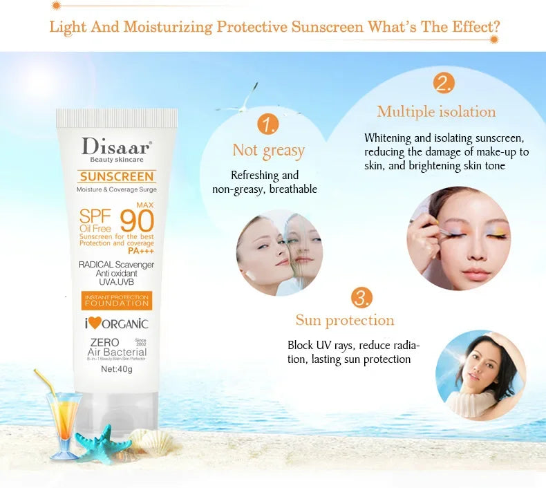 sunshield SPF 90 Yüz ve Vücut Güneş Kremi