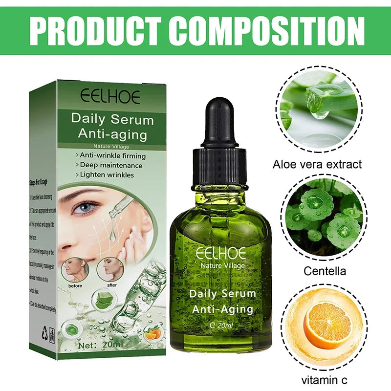 Anti-Wrinkle Serum | Whitening, Lifting, Firming | Fine Lines Serum | Anti-Aging, Nourishing | Facial Skin Serum | New Skin Anti-Wrinkle