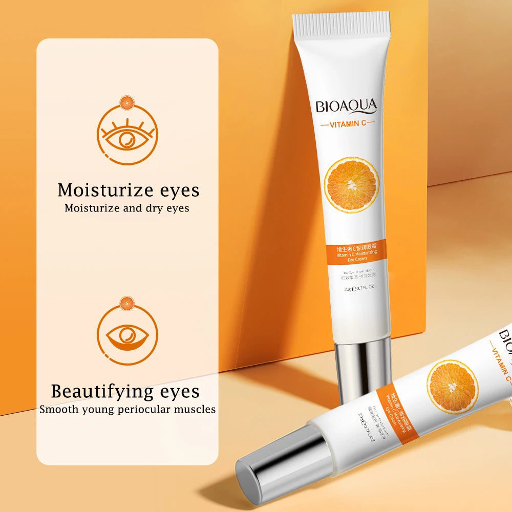 C Vitamini Göz Kremi – Koyu Ciltler İçin Nemlendirici ve Sıkılaştırıcı