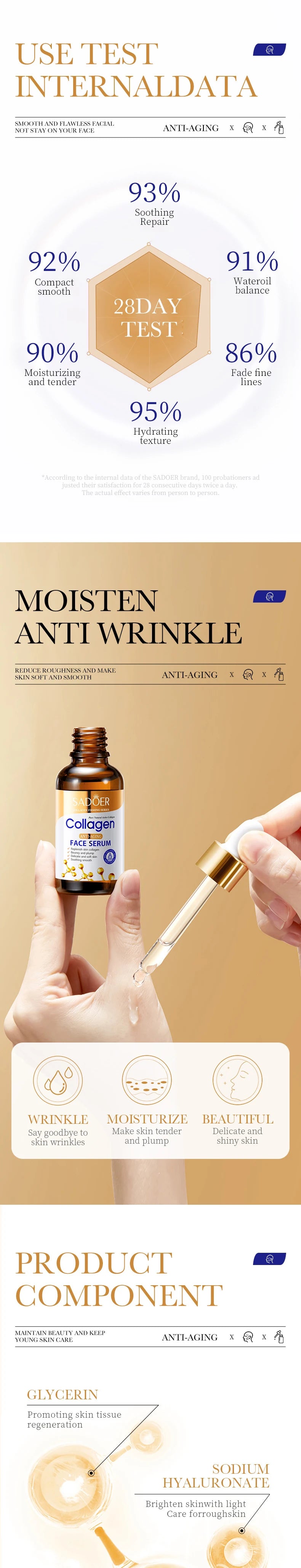 Collagen Face Serum – Firming & Moisturizing Facial Essence