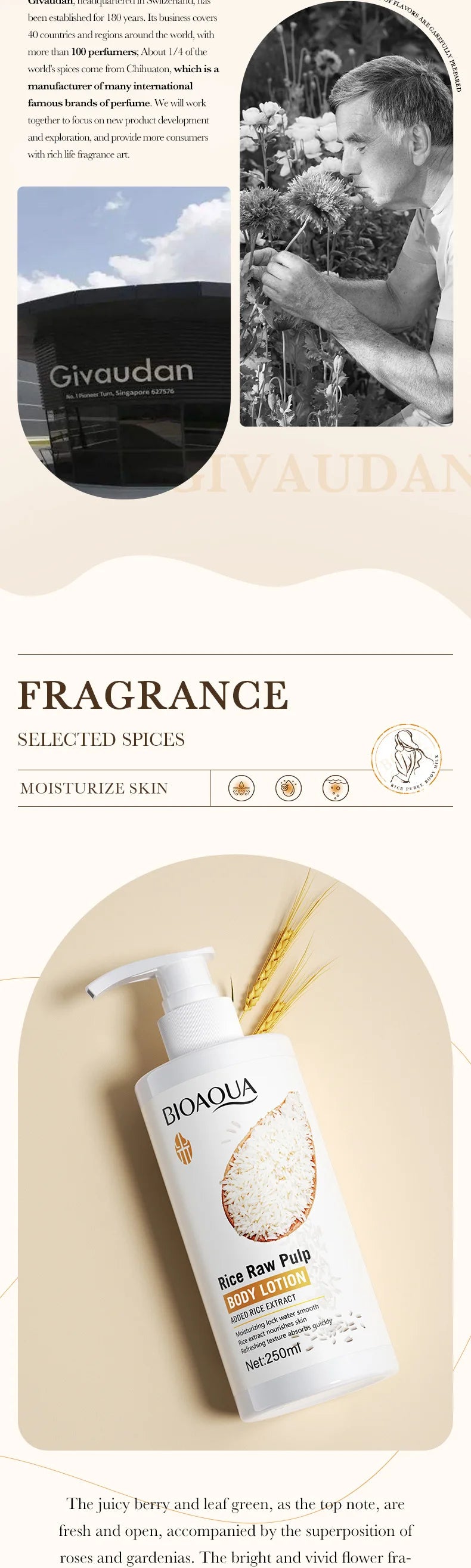 Beyaz Pirinç Vücut Losyonu – Peeling ve Aydınlatıcı Cilt Bakımı