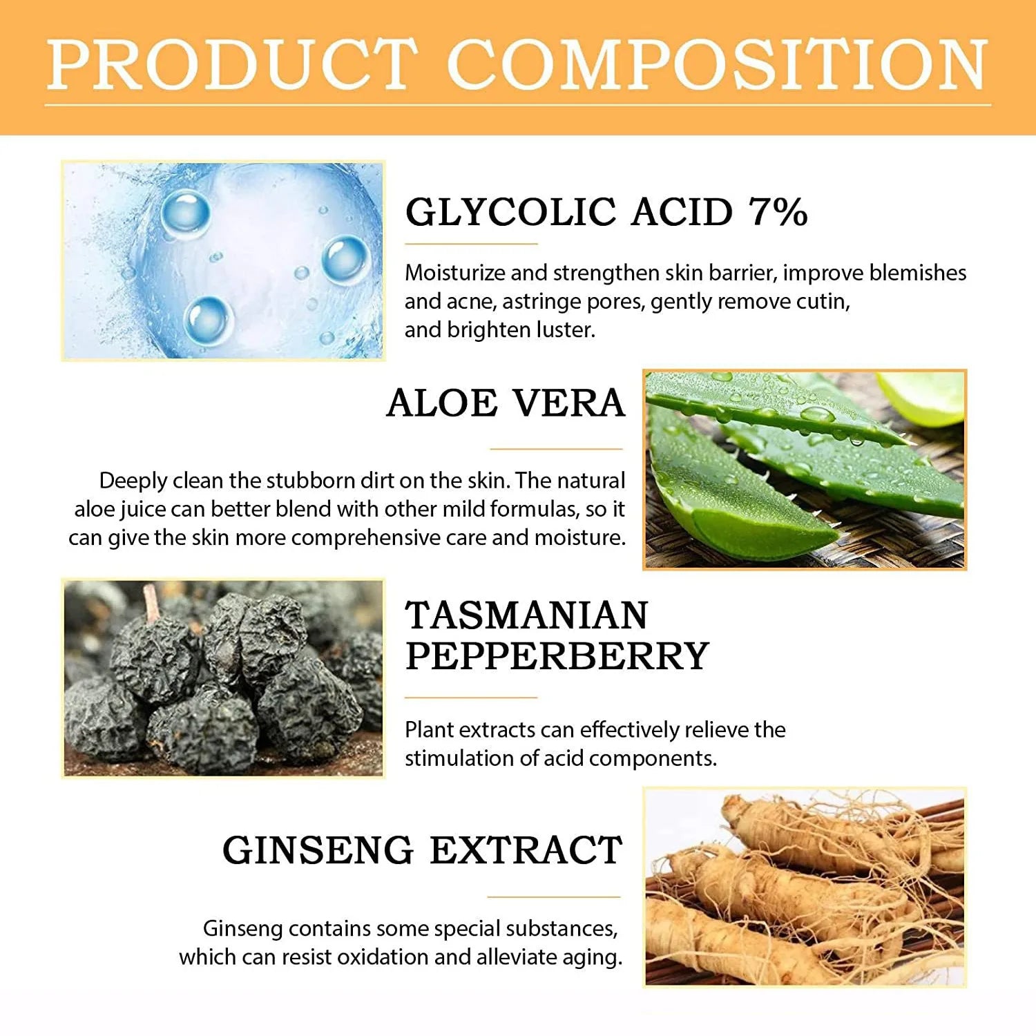 100ml Glycolic Acid 7% Toning Solution | Removes Acne | Moisturizes Skin | Rejuvenating Lotion