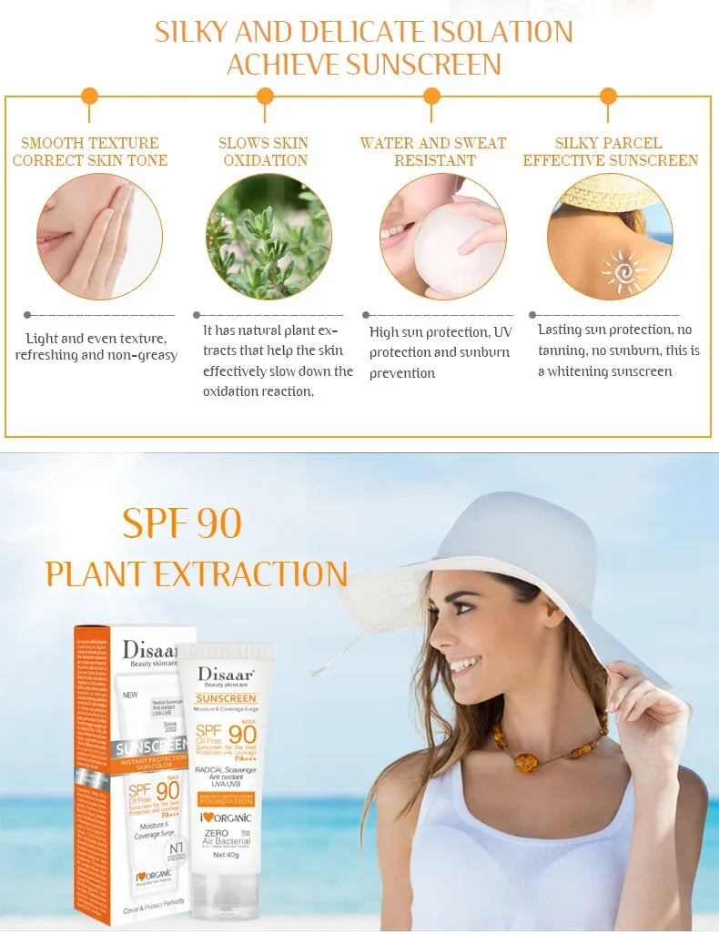 sunshield SPF 90 Yüz ve Vücut Güneş Kremi