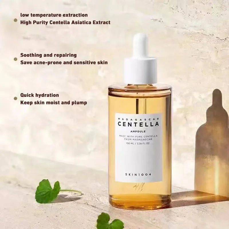 100ml Centella Asiatica Essence | Moisturizing, Calming, Brightening Facial Serum | Capsule Ampoule | Daily Solution | Skin Care Products
