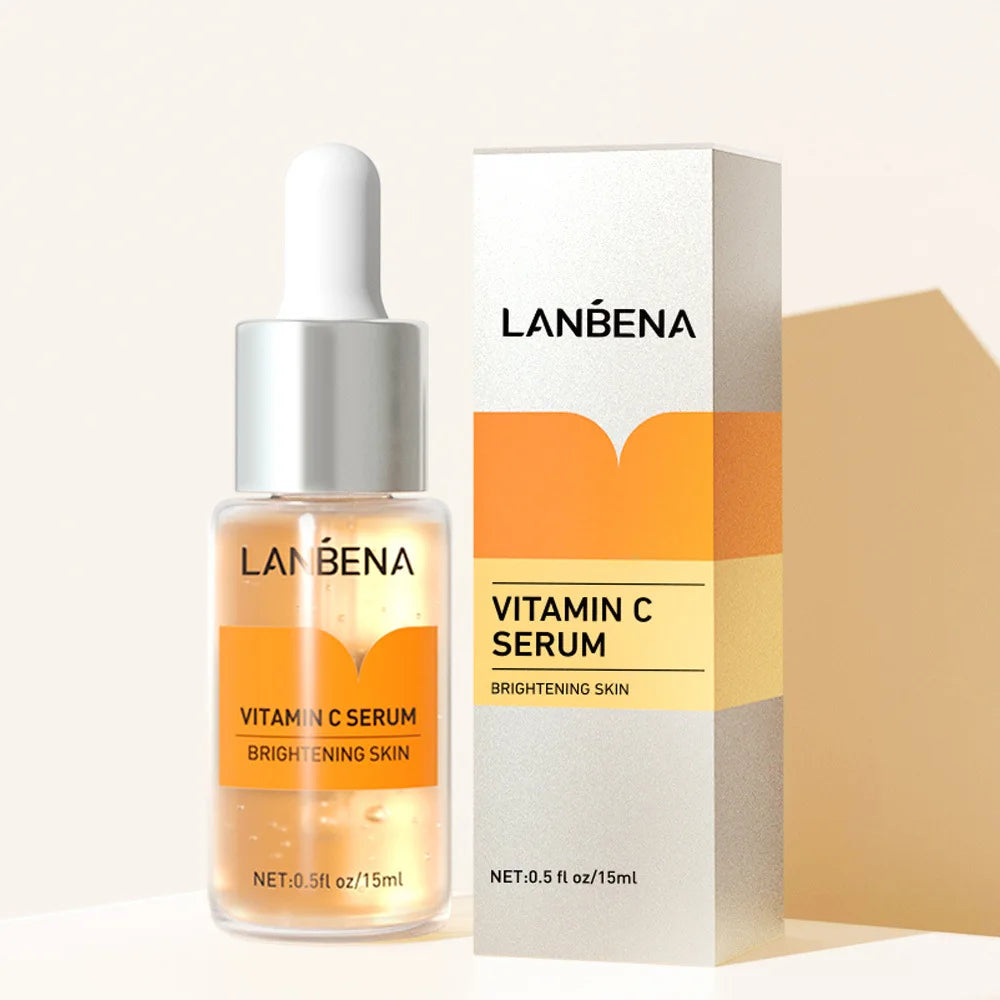 15ml C Vitamini Yüz Serumu – Yaşlanma Karşıtı ve Aydınlatıcı, Çil Solma Giderici Cilt Bakım Esans