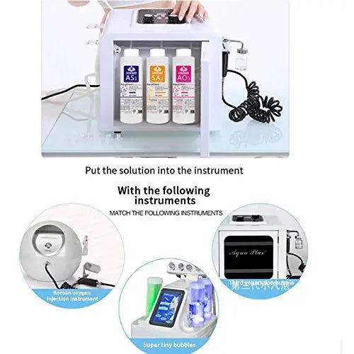 3 adet/grup 1200ML Hydra Sıvı Yüz Serumu | Yüz Aqua Peel Solüsyonu | AS1, SA2, AO3 | Güzellik Makinesi İçin | Cilt Bakımı, Derin Temizlik