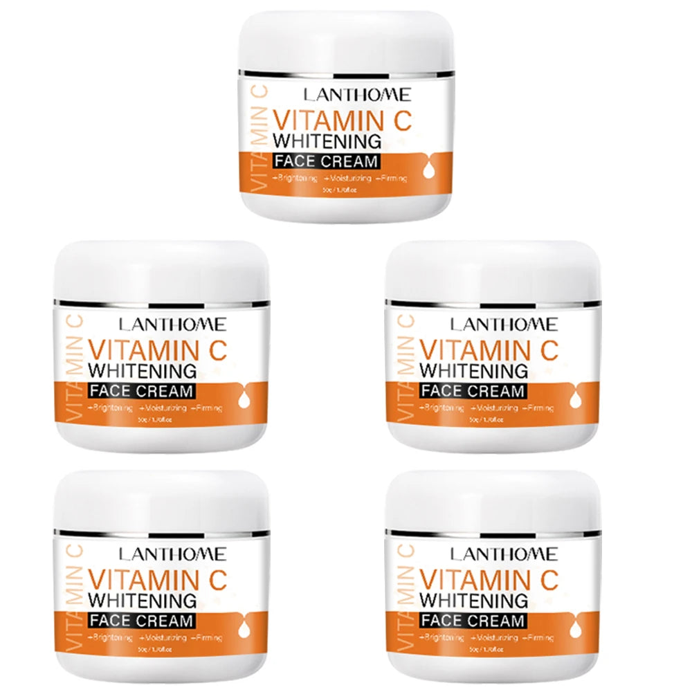 50g C Vitamini Aydınlatıcı Serum Lekeleri Azaltır ve Antioksidanlar Nemlendirici Sıkılaştırıcı Pürüzsüz Cilt Bakımı