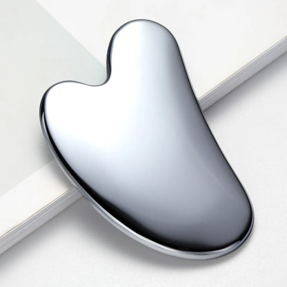 Terahertz Gua Sha Masaj Aleti – Yüz, Boyun ve Vücut için Doğal Yeşim Kazıyıcı