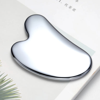 Terahertz Gua Sha Masaj Aleti – Yüz, Boyun ve Vücut için Doğal Yeşim Kazıyıcı