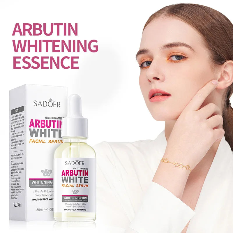 Arbutin Brightening Serum – Facial Moisturizing &amp; Firming Essence (3pcs)