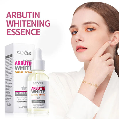 Arbutin Brightening Serum – Facial Moisturizing &amp; Firming Essence (3pcs)