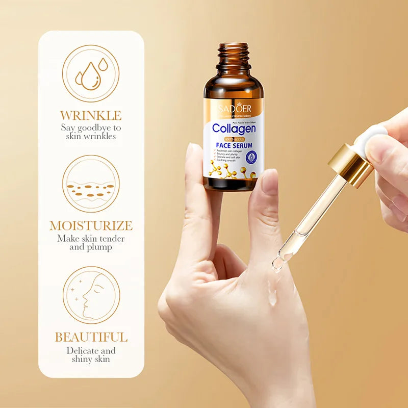 Collagen Face Serum – Firming &amp; Moisturizing Facial Essence