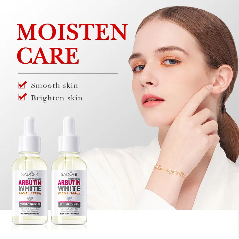 Arbutin Brightening Serum – Facial Moisturizing &amp; Firming Essence (3pcs)
