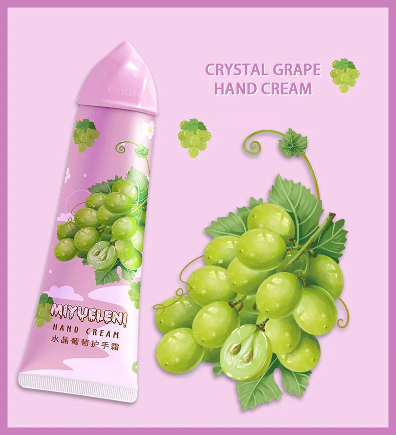Fruit Hand Cream Set – Moisturizing &amp; Nourishing (10pcs x 30g)