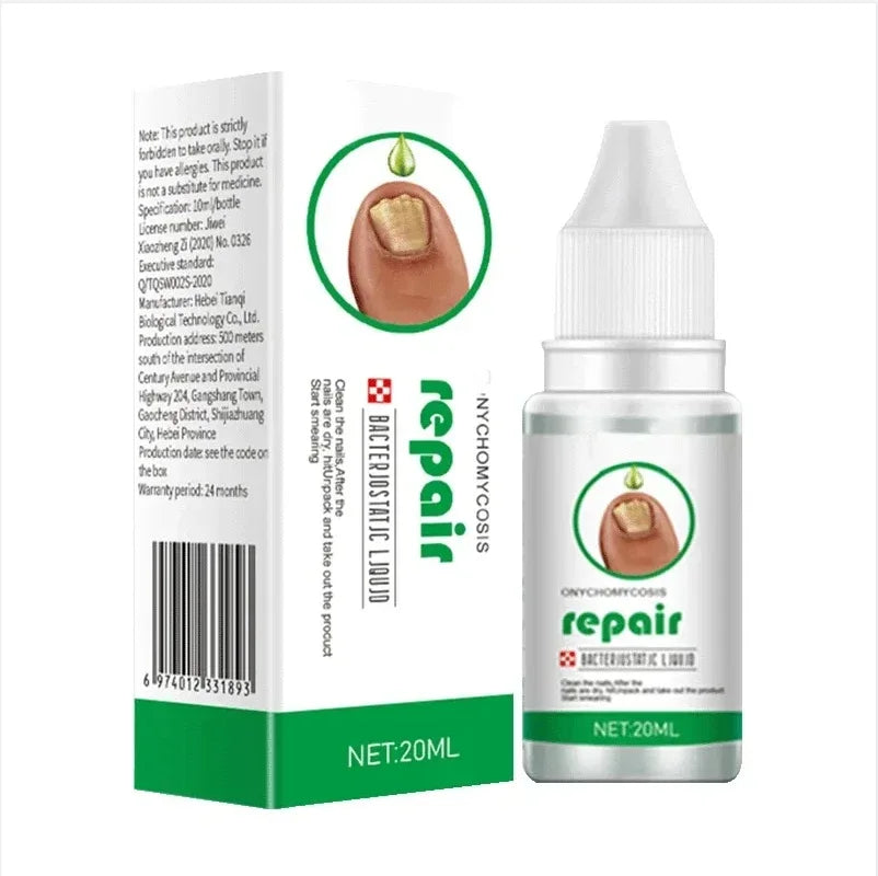 Nail Fungus Treatment Serum – Anti-Infection &amp; Fungal Repair Gel for Toes and Hands