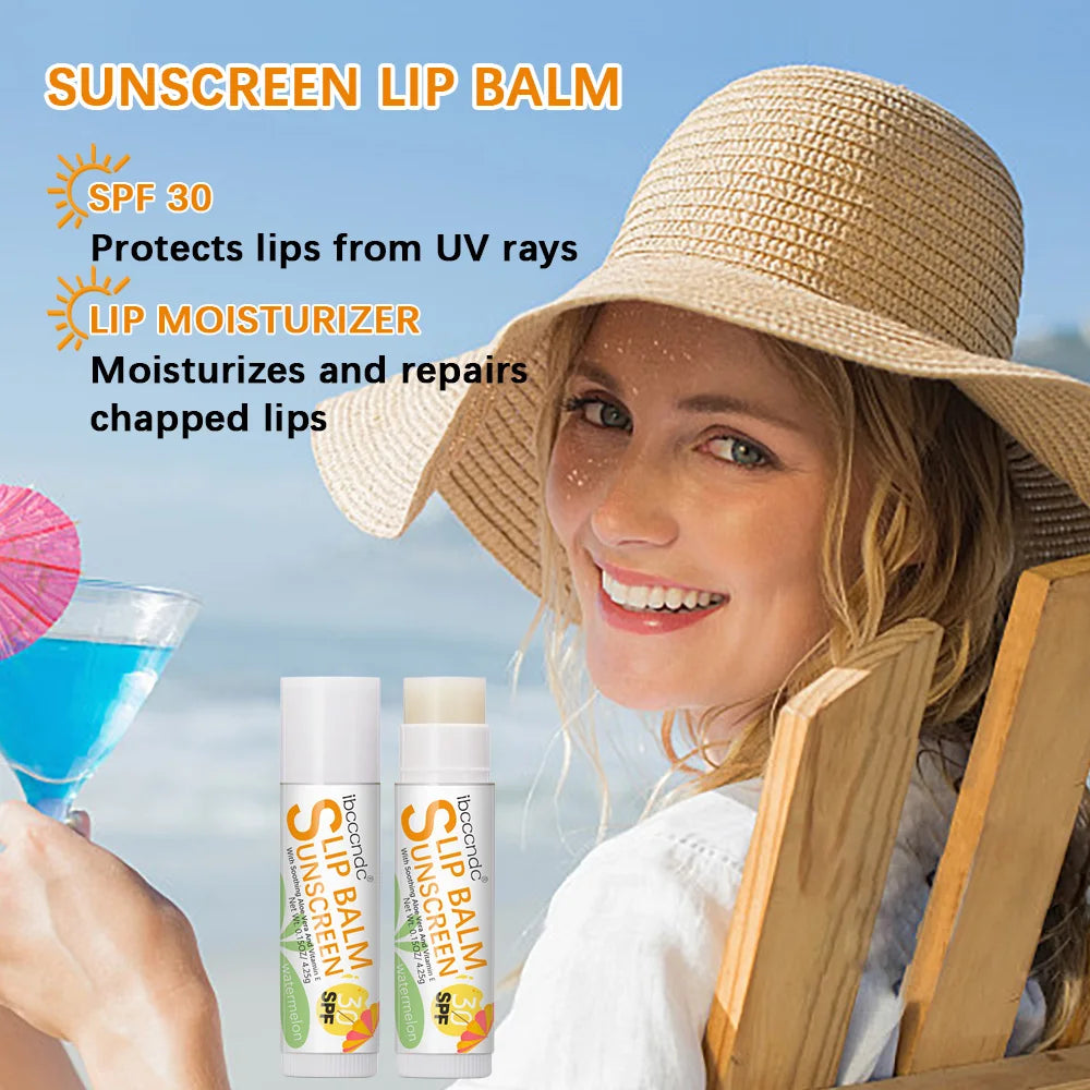 SPF 30 Dudak Balsamı - Karpuz Hindistan Cevizi Muz Aromalı