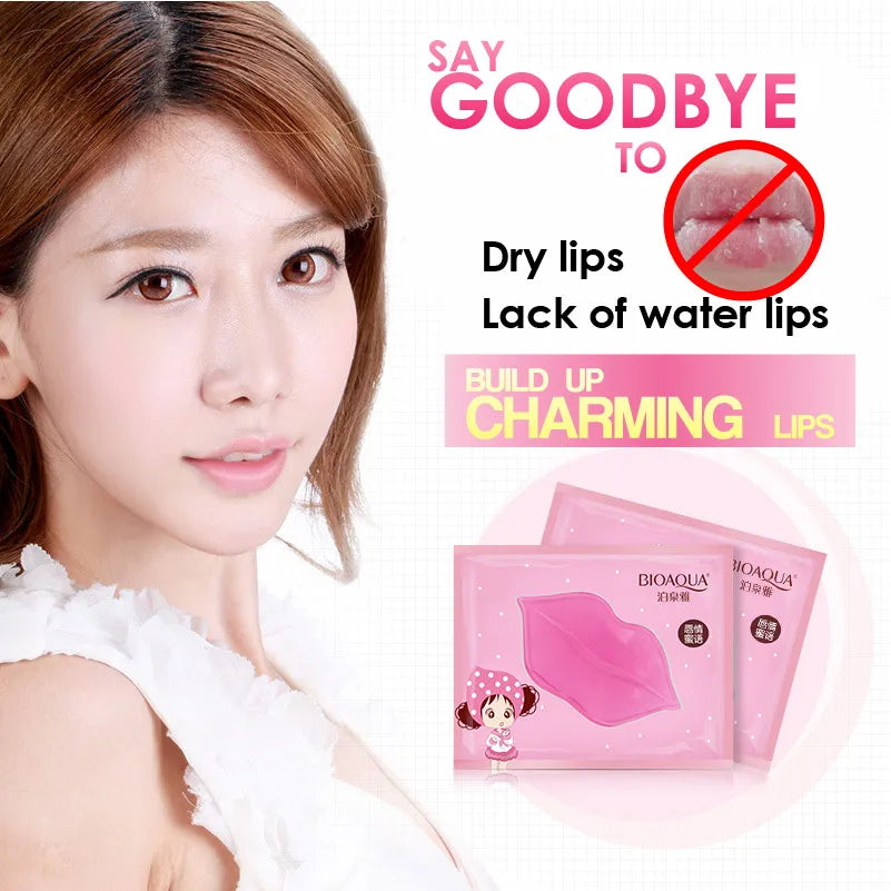 Crystal Collagen Lip Mask – Moisturizing &amp; Firming Lip Patches