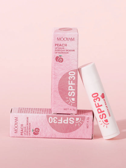 Juicy Peach Lip Balm Set

4/8/12pcs | Lasting Nourishment &amp; Moisture | Daily Care for Men &amp; Women