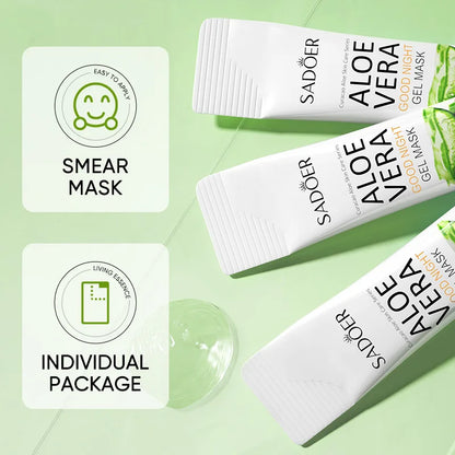Aloe Vera Soothing Facial Mask – 20pcs&quot;

Repairing, Hydrating, Pore Minimizing