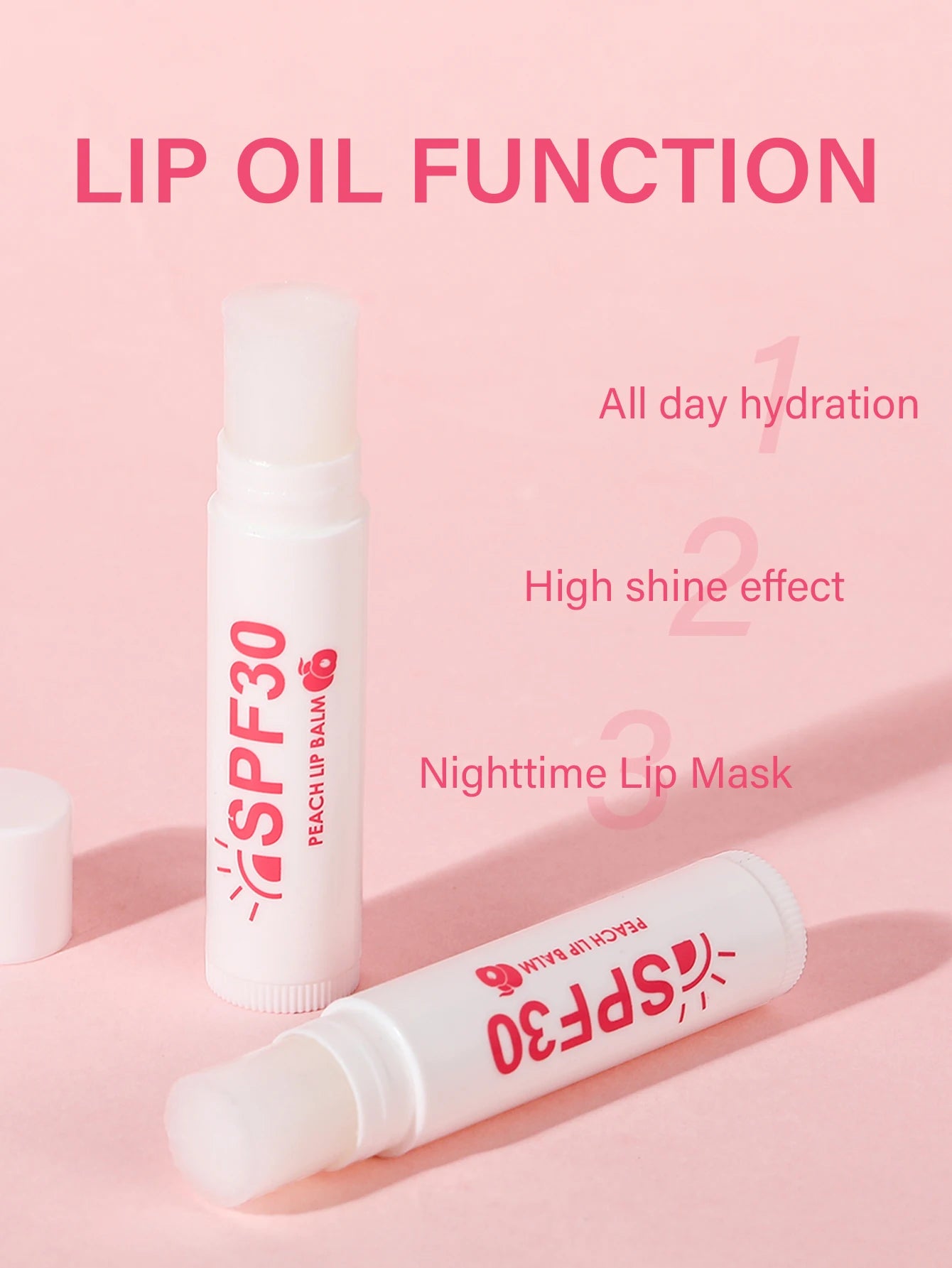 Juicy Peach Lip Balm Set

4/8/12pcs | Lasting Nourishment &amp; Moisture | Daily Care for Men &amp; Women