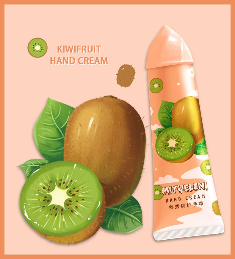 Fruit Hand Cream Set – Moisturizing &amp; Nourishing (10pcs x 30g)